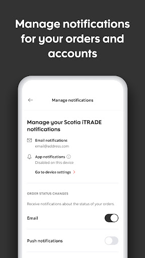 Scotia iTRADE mobile 7