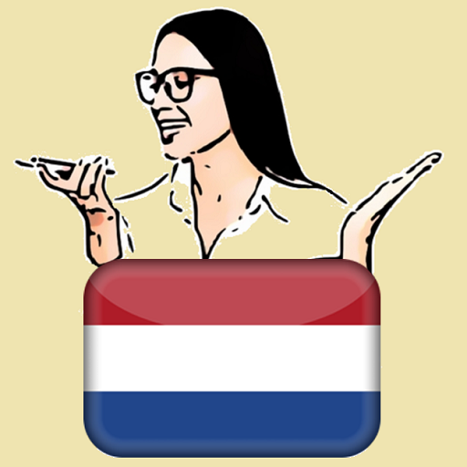 Learn Dutch by voice and trans logo