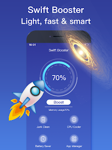 Swift Booster - Smart Cleaner android2mod screenshots 1