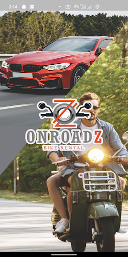 Android application Onroadz Bike Rental screenshort