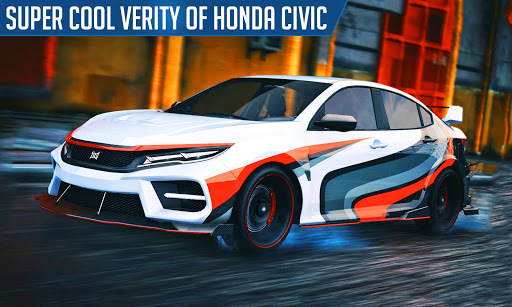 Drifting and Driving Simulator: Honda Civic Game 2 screenshots 1