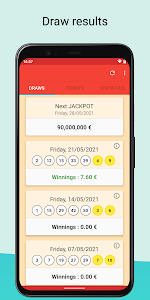 Result for Eurojackpot lottery Unknown