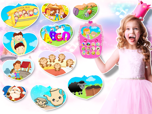 Pink Baby Princess Phone 9.0.2 screenshots 2