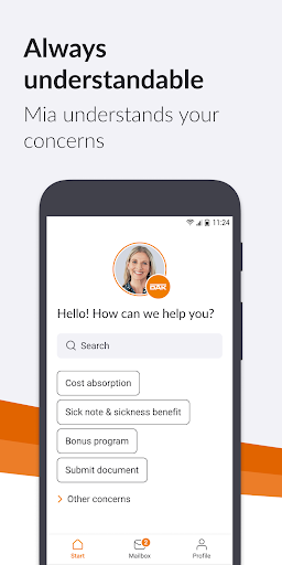 Android application DAK App screenshort