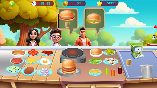 Burger Maker:Cooking Chef Game