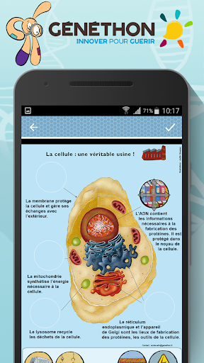 Voyage dans la cellule géante Screen 2