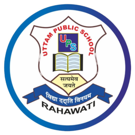 Uttam Public School Rahawati logo