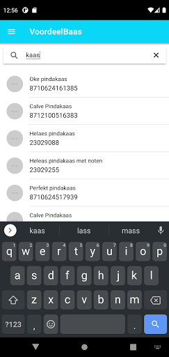 VoordeelBaas Screen 2