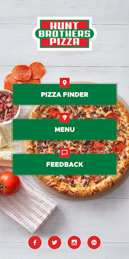 Android application Hunt Brothers Pizza screenshort