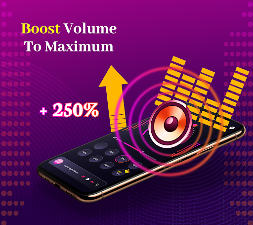 Android application Volume Booster Sound Amplifier screenshort