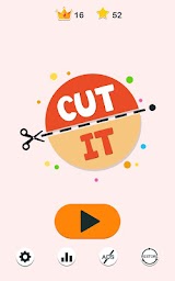 Cut it - A 50/50 Puzzle