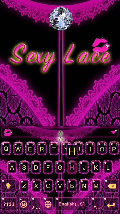 Sexy Lace Kika Keyboard Theme - 7.2.0_0323 - (Android)