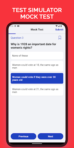 Life in the UK Test Prep 2024 Screen 2