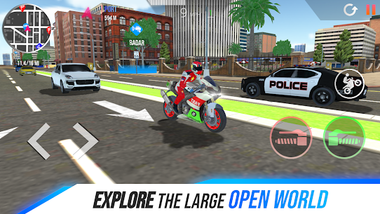Motorcycle Real Simulator MOD (Unlimited Money) 2