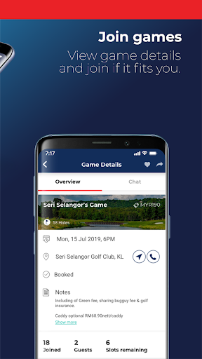 Deemples - Find Golf Buddies Screen 3