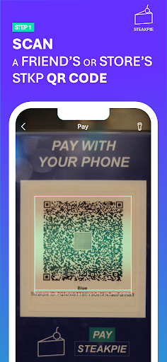 STEAKPIE — Scan, Pay, Done Screen 2