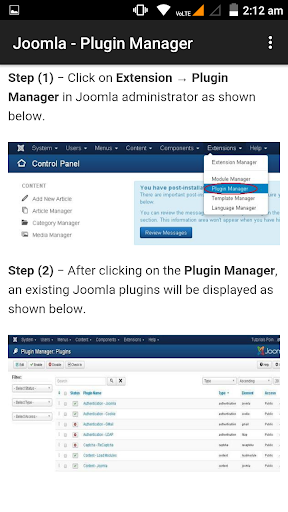 Learn Joomla Screenshot
