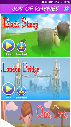 Screenshot of Joy of Rhymes