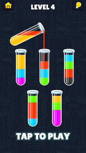 Water Sort - Colorful Cascade Screen 3