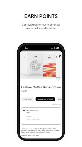 Origin Coffee Screen 2