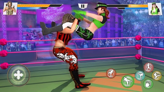 Bad Girls Wrestling Rumble: Women Fighting Games Mod Apk 1.5.6 (Free Shopping) 3