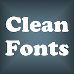 Cover Image of 下载 Clean Fonts for Android  APK