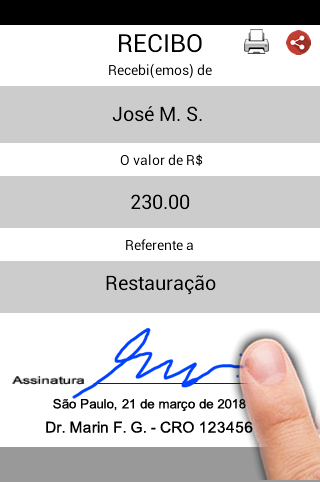 Recibo Fácil Screen 2