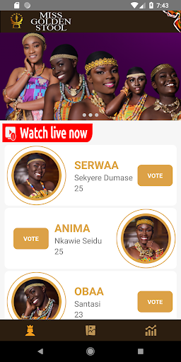 MGS (Miss Golden Stool) Screen 2