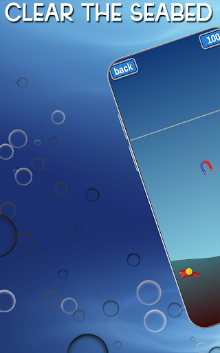 Android application Cleaning the seabed screenshort