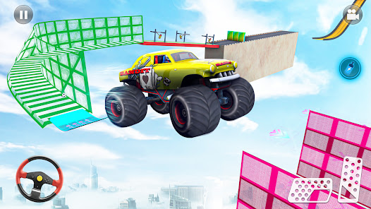 Sky Car Stunt 3D Racing Games  screenshots 4