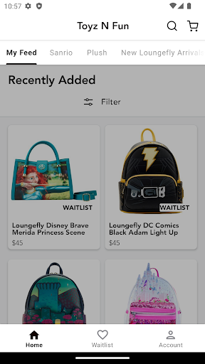 Android application Toyz N Fun screenshort