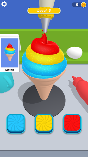 Android application Twist Cream: Sweet Roll screenshort