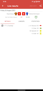 Live Scores for Super Lig 2023 3