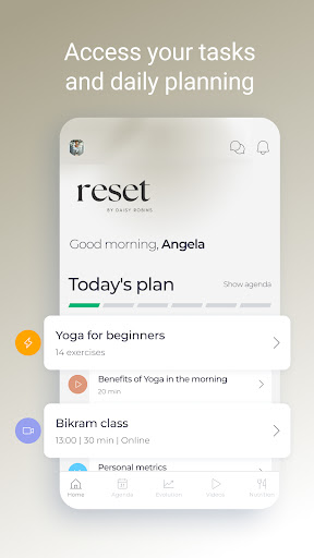 Android application RESET by Daisy Robins screenshort