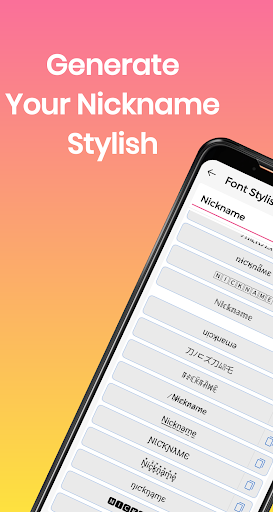 Android application Fonts Stylish Text Making screenshort