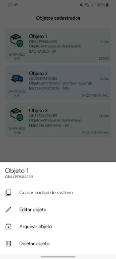 Mr. Rastreios - Correios Screen 3