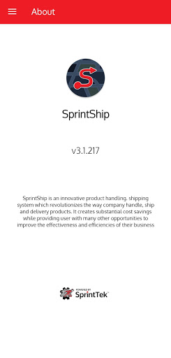 SprintDrive Screen 2