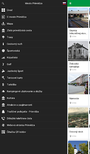 Mesto Prievidza Screen 2