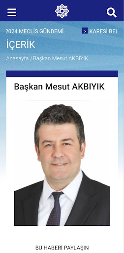 Karesi Belediyesi Screen 2