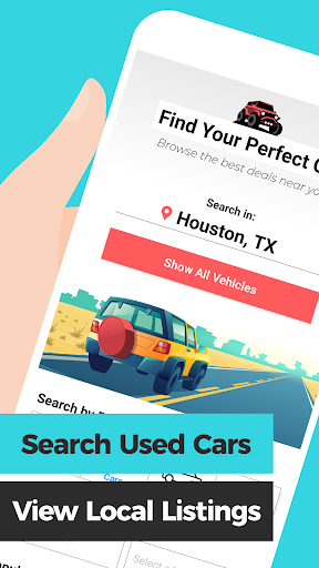 Android application Used Car Search screenshort