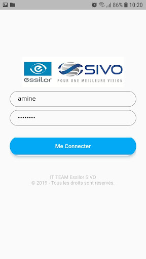 Android application SIVO Salesforce screenshort