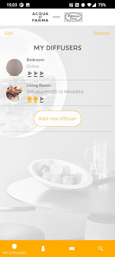 Airound app Screen 2