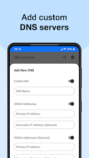 DNS Optimizer Screenshot
