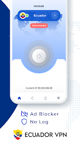 Captura de Pantalla 2 VPN Ecuador - Get Ecuador IP android
