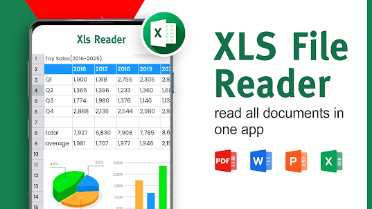 XLS File Reader- XLXS Viewer