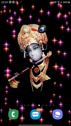 Android application Sri Krishna Live Wallpaper screenshort