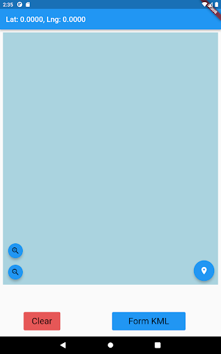TrackToKML Screen 3