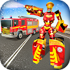 Firefighter Robot Rescue Hero icon