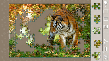screenshot of Animated Jigsaw puzzles game