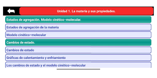 Física y Química 2° ESO Screen 3